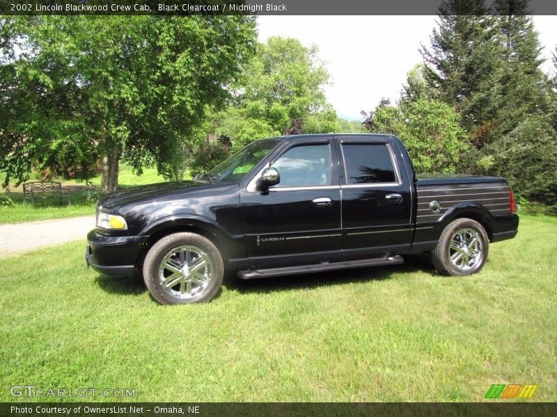 Black Clearcoat / Midnight Black 2002 Lincoln Blackwood Crew Cab