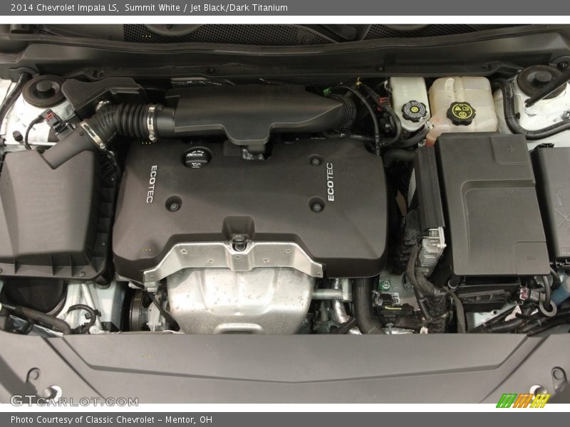 Summit White / Jet Black/Dark Titanium 2014 Chevrolet Impala LS
