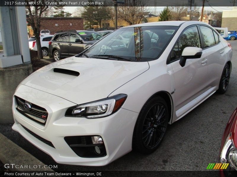 Front 3/4 View of 2017 WRX STI