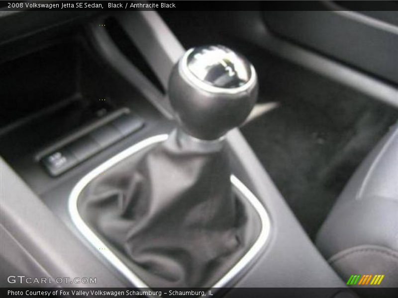Black / Anthracite Black 2008 Volkswagen Jetta SE Sedan