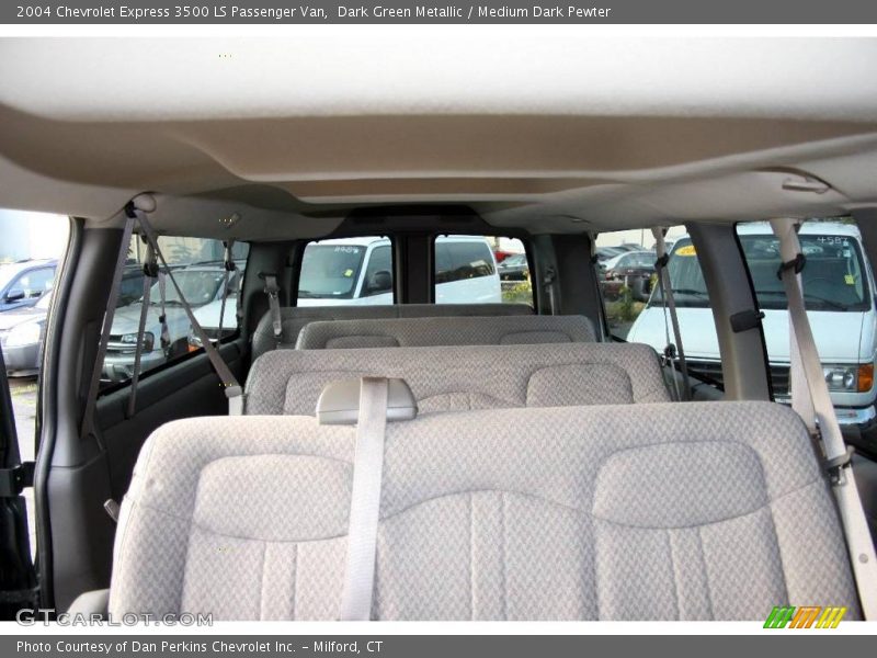 Dark Green Metallic / Medium Dark Pewter 2004 Chevrolet Express 3500 LS Passenger Van