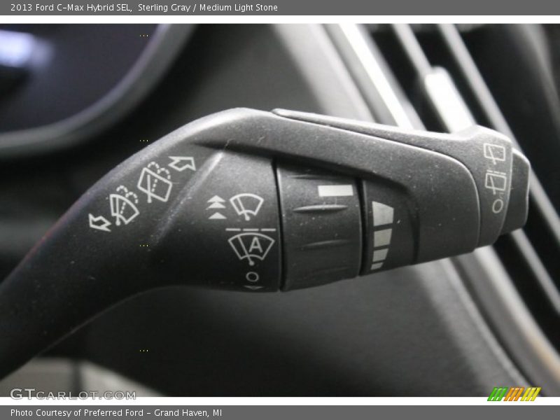 Sterling Gray / Medium Light Stone 2013 Ford C-Max Hybrid SEL