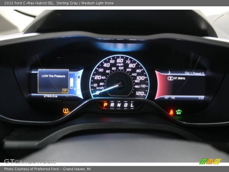 Sterling Gray / Medium Light Stone 2013 Ford C-Max Hybrid SEL