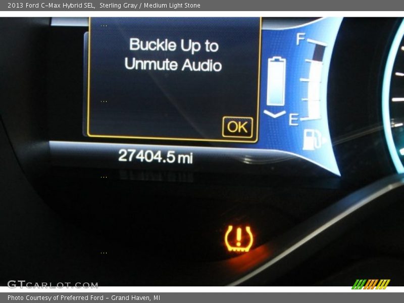 Sterling Gray / Medium Light Stone 2013 Ford C-Max Hybrid SEL