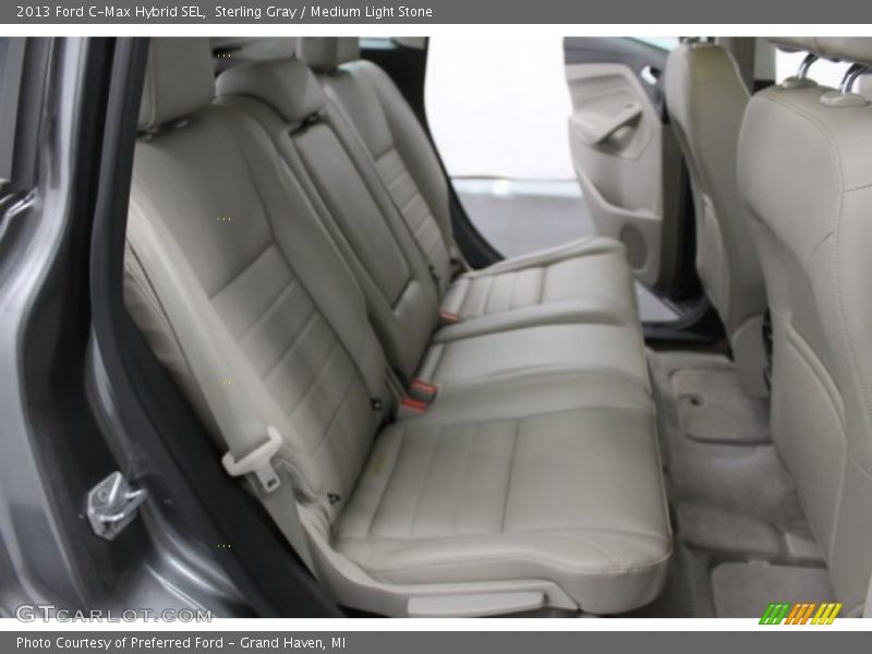 Sterling Gray / Medium Light Stone 2013 Ford C-Max Hybrid SEL