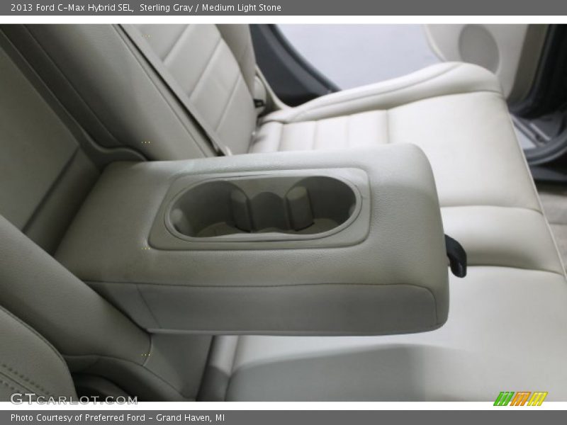 Sterling Gray / Medium Light Stone 2013 Ford C-Max Hybrid SEL