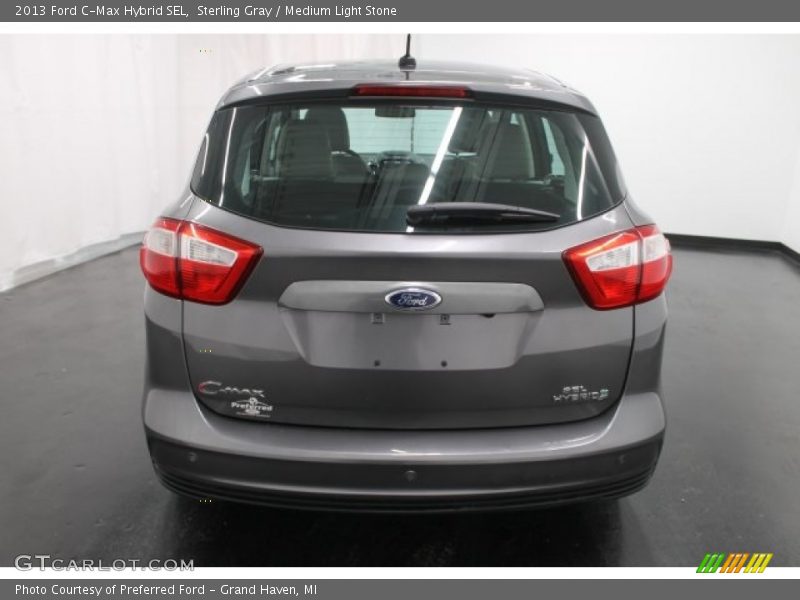 Sterling Gray / Medium Light Stone 2013 Ford C-Max Hybrid SEL