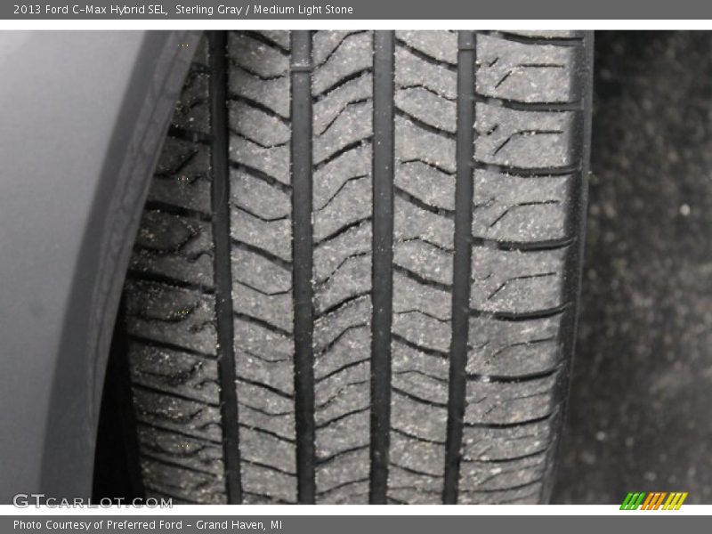 Sterling Gray / Medium Light Stone 2013 Ford C-Max Hybrid SEL