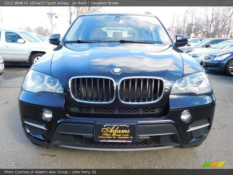 Jet Black / Cinnamon Brown 2012 BMW X5 xDrive35i Sport Activity