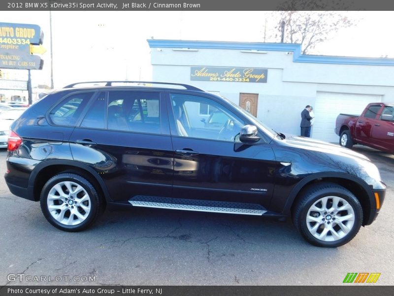 Jet Black / Cinnamon Brown 2012 BMW X5 xDrive35i Sport Activity