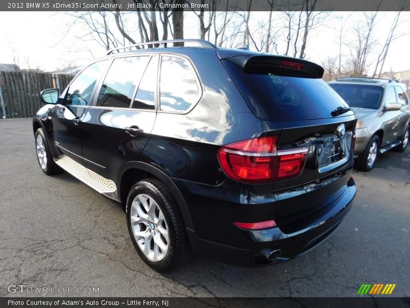 Jet Black / Cinnamon Brown 2012 BMW X5 xDrive35i Sport Activity