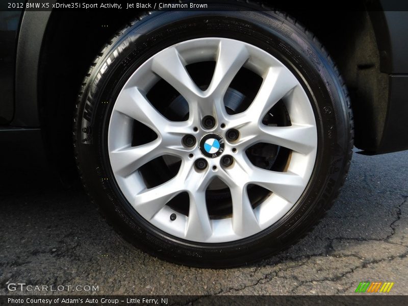 Jet Black / Cinnamon Brown 2012 BMW X5 xDrive35i Sport Activity