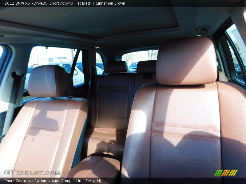 Jet Black / Cinnamon Brown 2012 BMW X5 xDrive35i Sport Activity