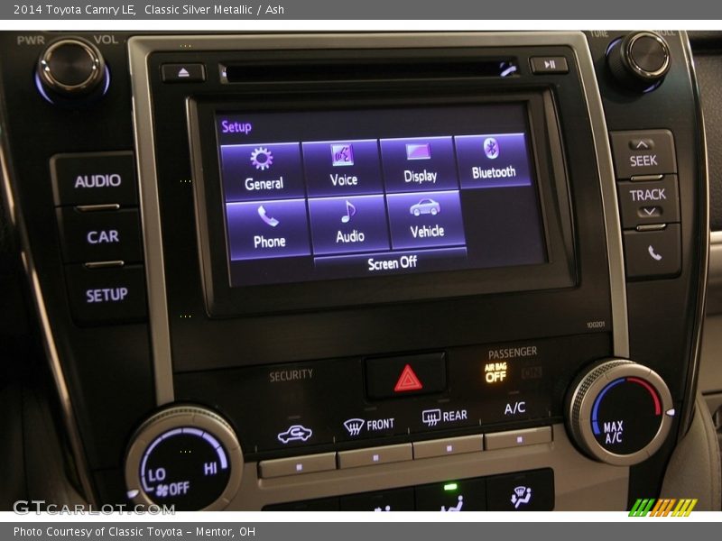 Classic Silver Metallic / Ash 2014 Toyota Camry LE