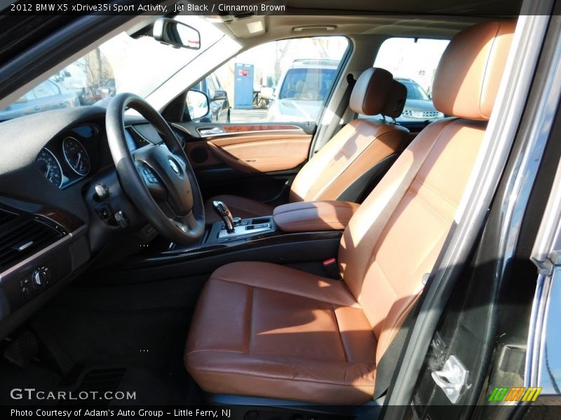 Jet Black / Cinnamon Brown 2012 BMW X5 xDrive35i Sport Activity