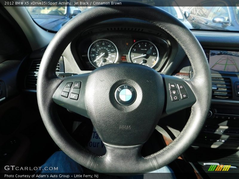 Jet Black / Cinnamon Brown 2012 BMW X5 xDrive35i Sport Activity