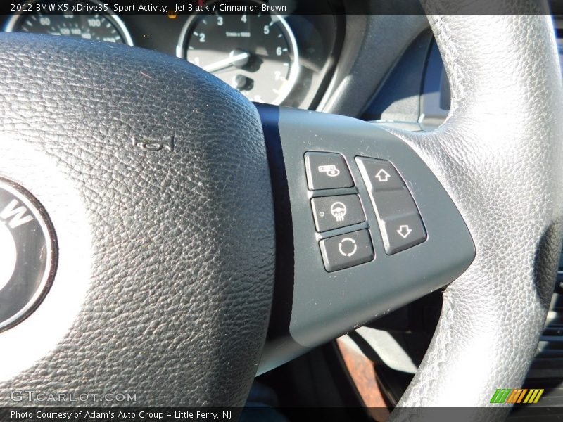 Jet Black / Cinnamon Brown 2012 BMW X5 xDrive35i Sport Activity
