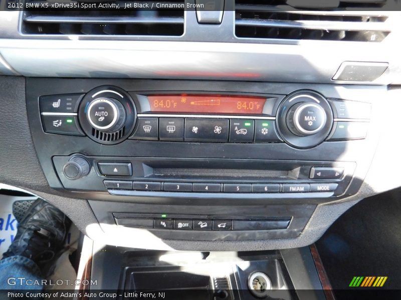 Jet Black / Cinnamon Brown 2012 BMW X5 xDrive35i Sport Activity
