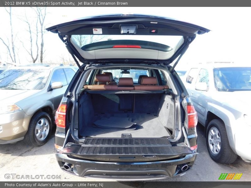 Jet Black / Cinnamon Brown 2012 BMW X5 xDrive35i Sport Activity