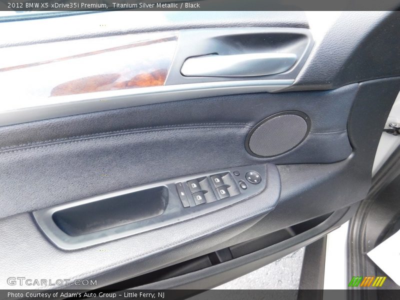 Titanium Silver Metallic / Black 2012 BMW X5 xDrive35i Premium