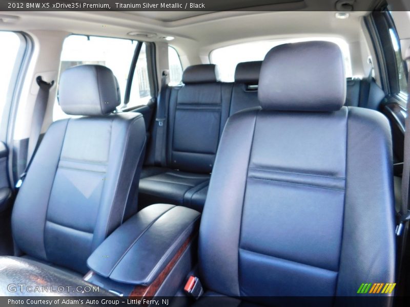 Titanium Silver Metallic / Black 2012 BMW X5 xDrive35i Premium