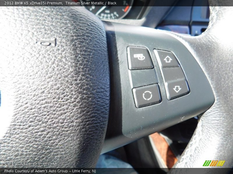 Titanium Silver Metallic / Black 2012 BMW X5 xDrive35i Premium