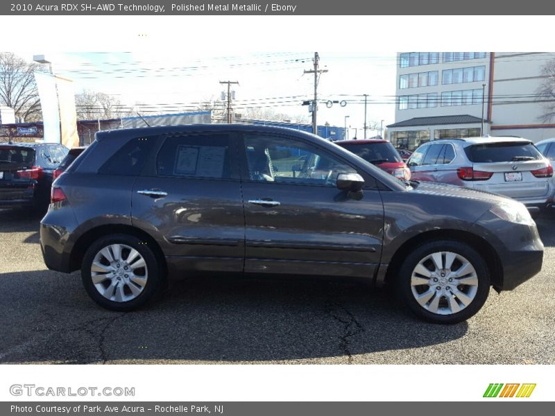 Polished Metal Metallic / Ebony 2010 Acura RDX SH-AWD Technology