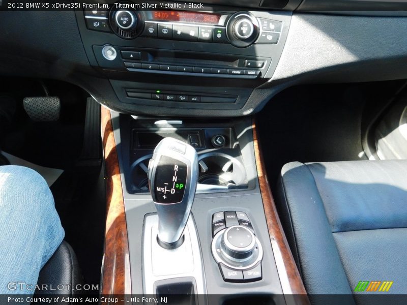 Titanium Silver Metallic / Black 2012 BMW X5 xDrive35i Premium