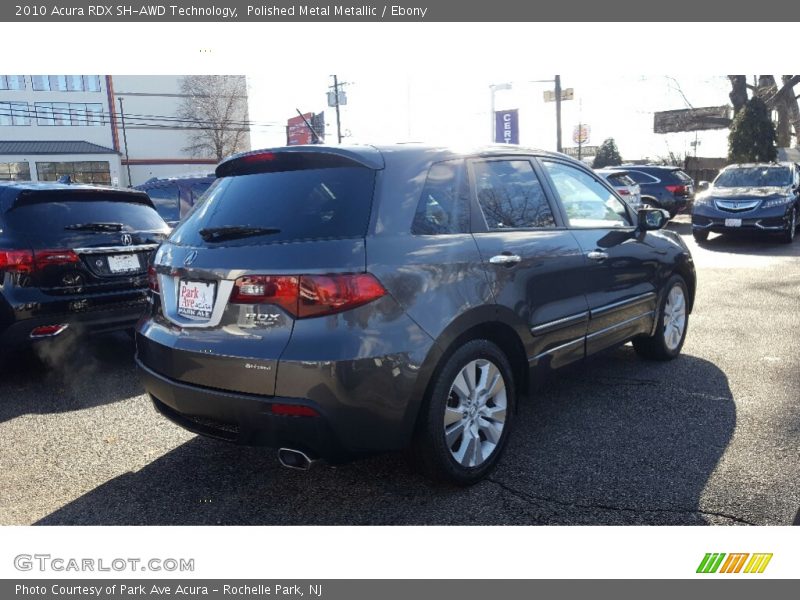 Polished Metal Metallic / Ebony 2010 Acura RDX SH-AWD Technology