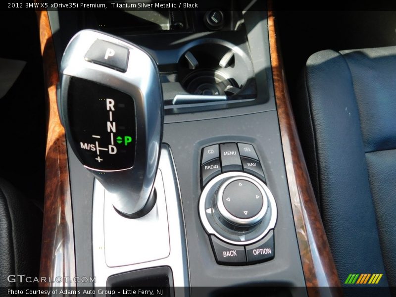 Titanium Silver Metallic / Black 2012 BMW X5 xDrive35i Premium