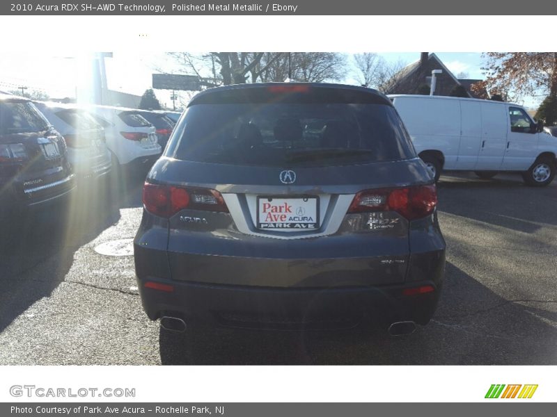 Polished Metal Metallic / Ebony 2010 Acura RDX SH-AWD Technology