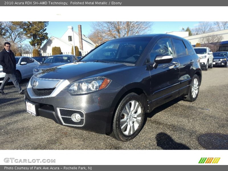Polished Metal Metallic / Ebony 2010 Acura RDX SH-AWD Technology