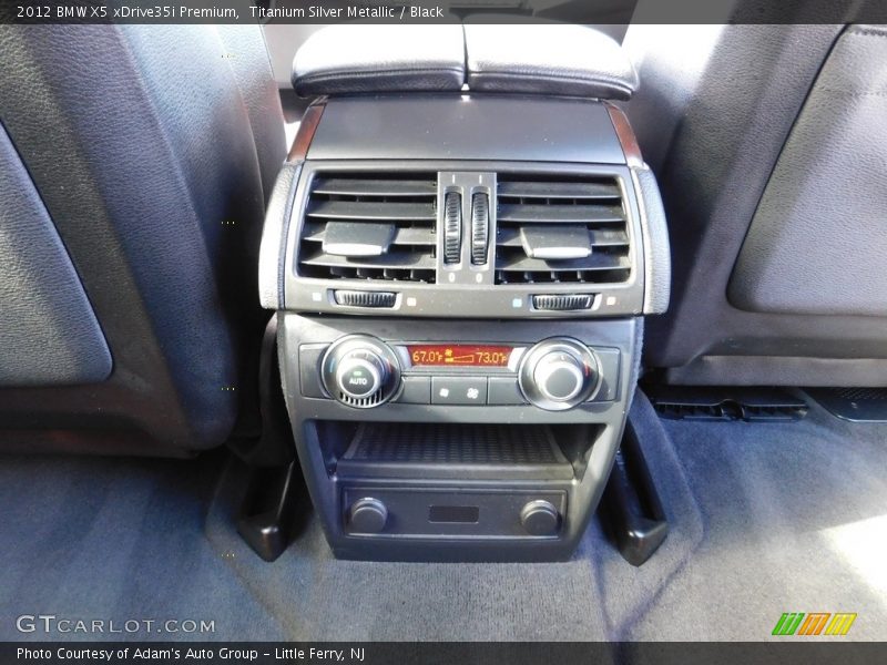 Titanium Silver Metallic / Black 2012 BMW X5 xDrive35i Premium