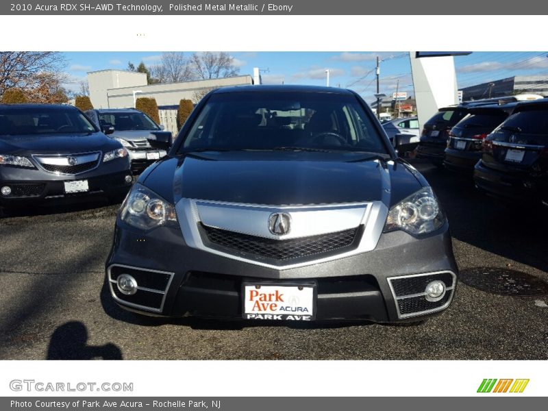 Polished Metal Metallic / Ebony 2010 Acura RDX SH-AWD Technology