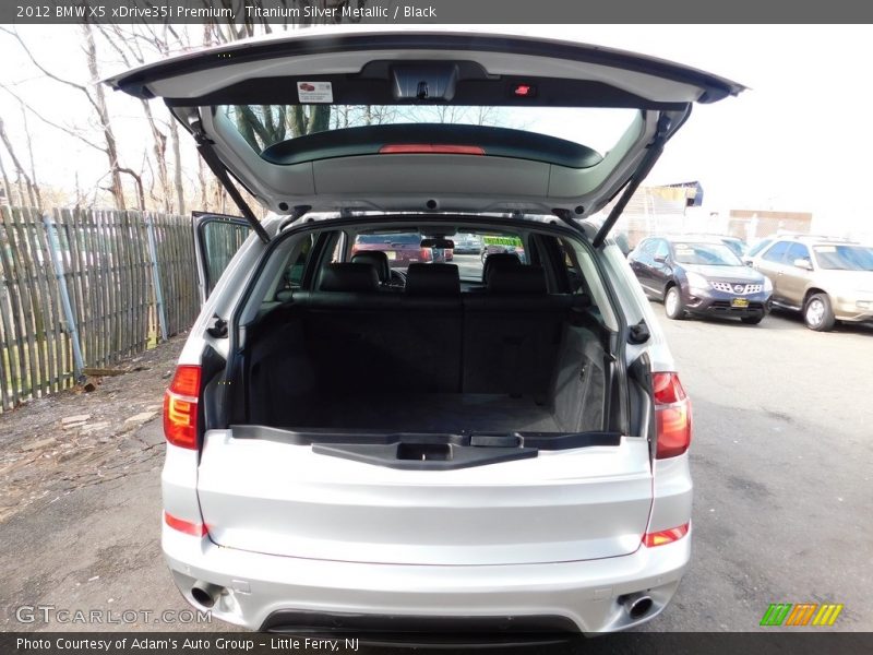 Titanium Silver Metallic / Black 2012 BMW X5 xDrive35i Premium