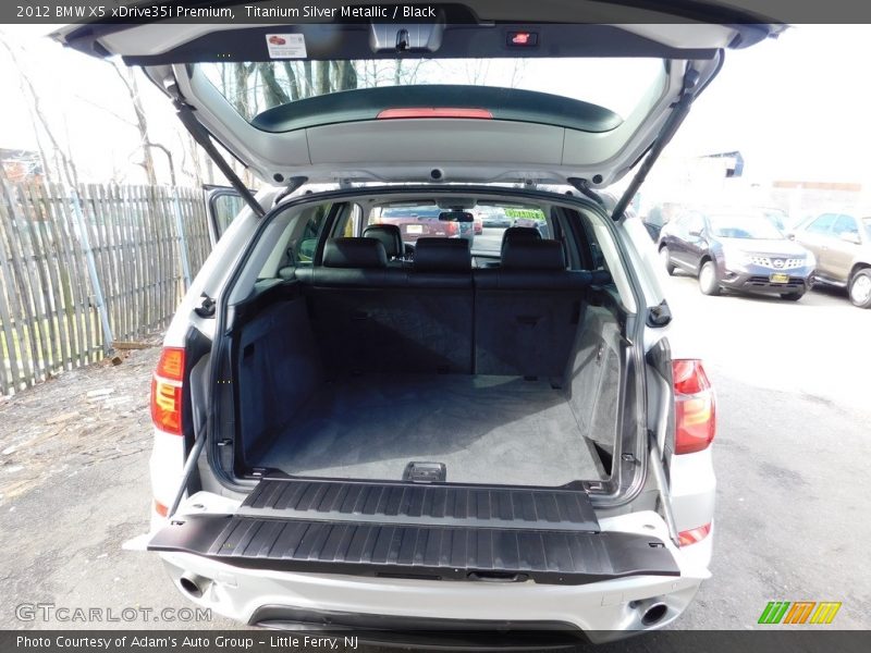 Titanium Silver Metallic / Black 2012 BMW X5 xDrive35i Premium