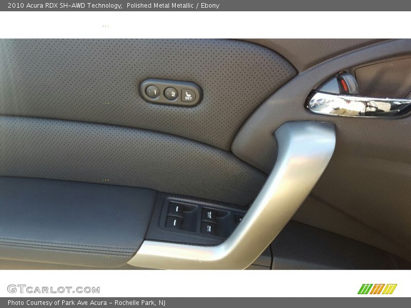 Polished Metal Metallic / Ebony 2010 Acura RDX SH-AWD Technology