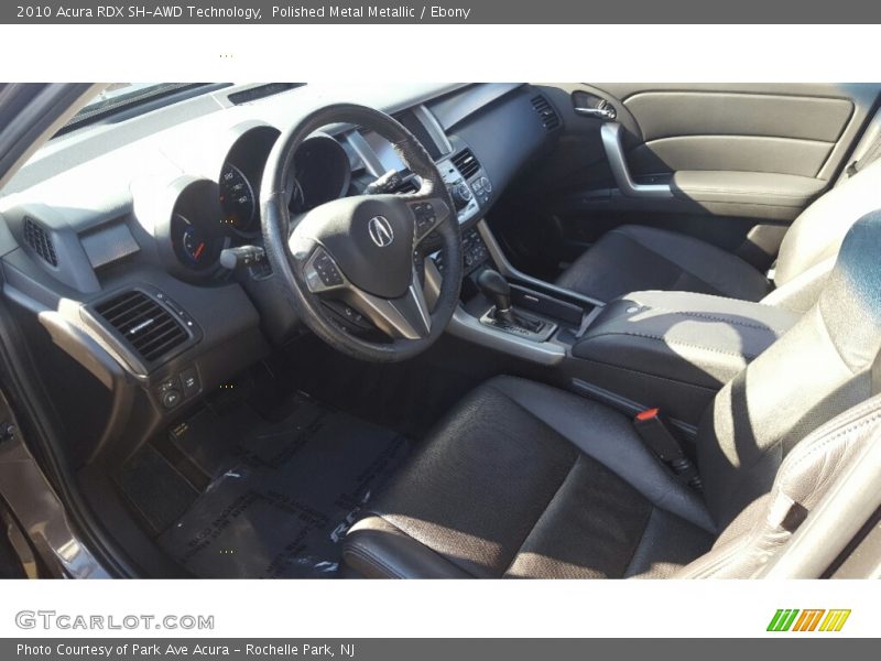 Polished Metal Metallic / Ebony 2010 Acura RDX SH-AWD Technology