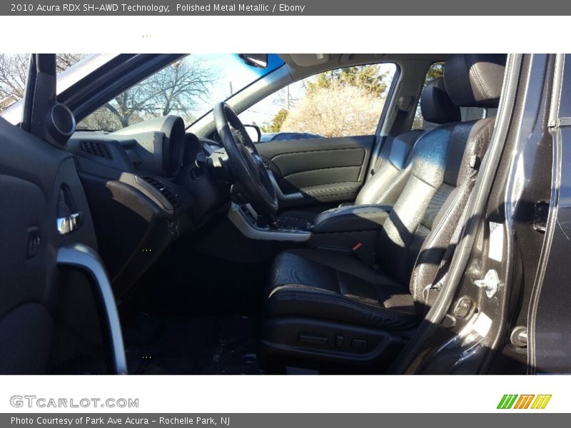 Polished Metal Metallic / Ebony 2010 Acura RDX SH-AWD Technology