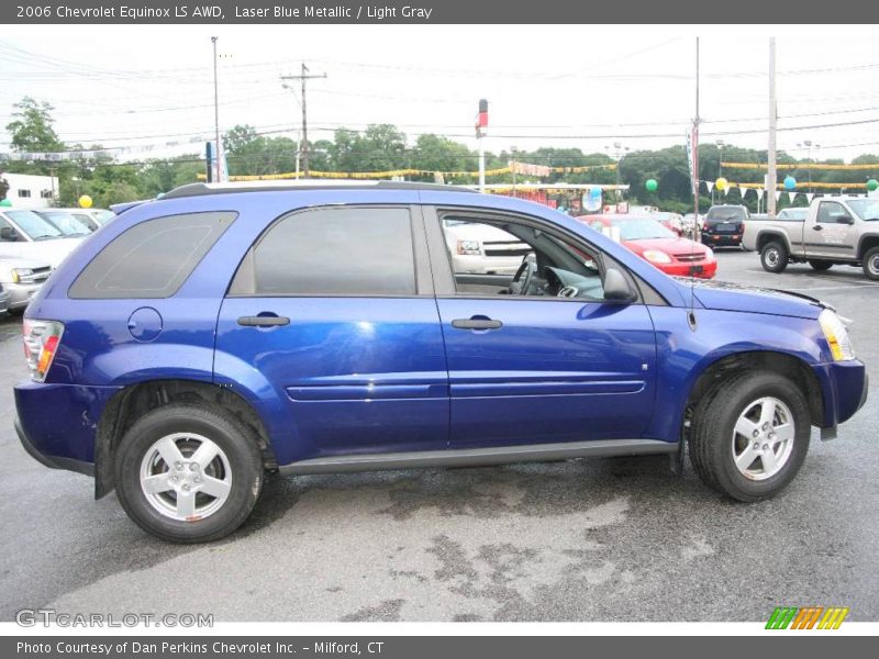 Laser Blue Metallic / Light Gray 2006 Chevrolet Equinox LS AWD