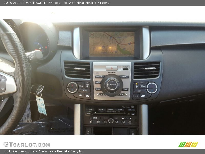 Polished Metal Metallic / Ebony 2010 Acura RDX SH-AWD Technology