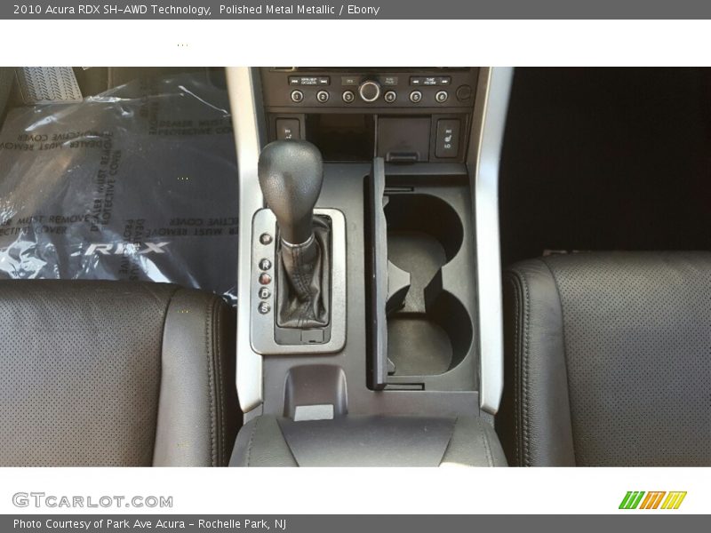 Polished Metal Metallic / Ebony 2010 Acura RDX SH-AWD Technology