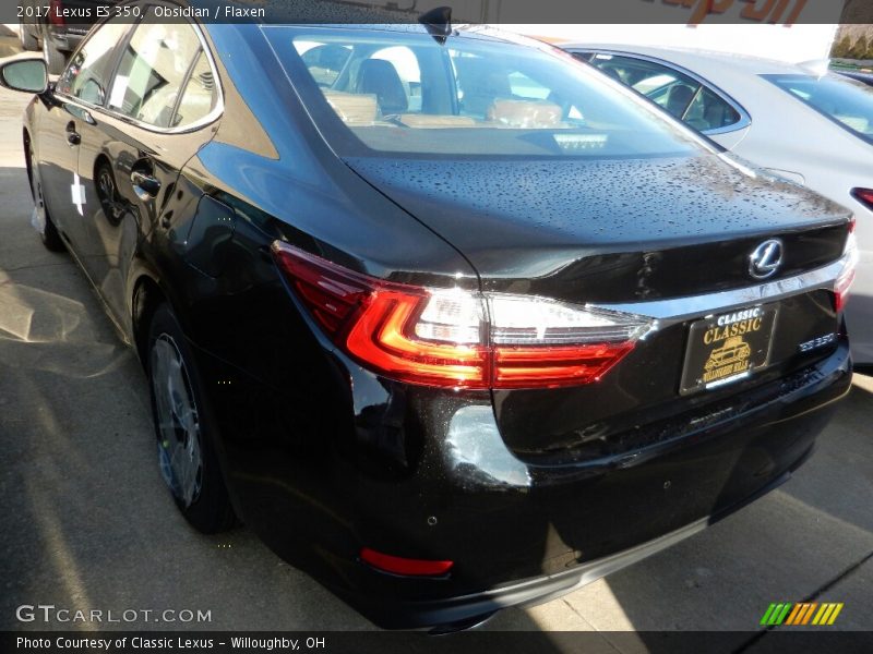 Obsidian / Flaxen 2017 Lexus ES 350