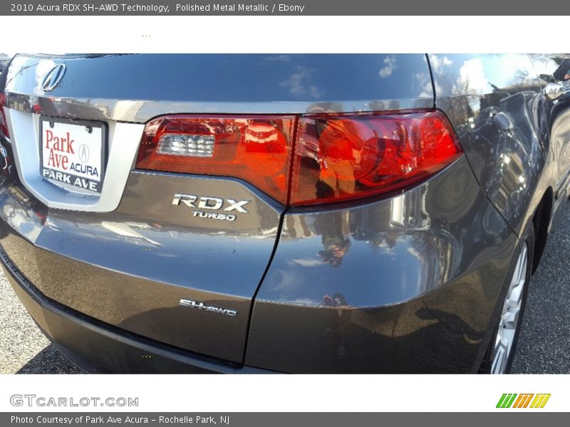 Polished Metal Metallic / Ebony 2010 Acura RDX SH-AWD Technology