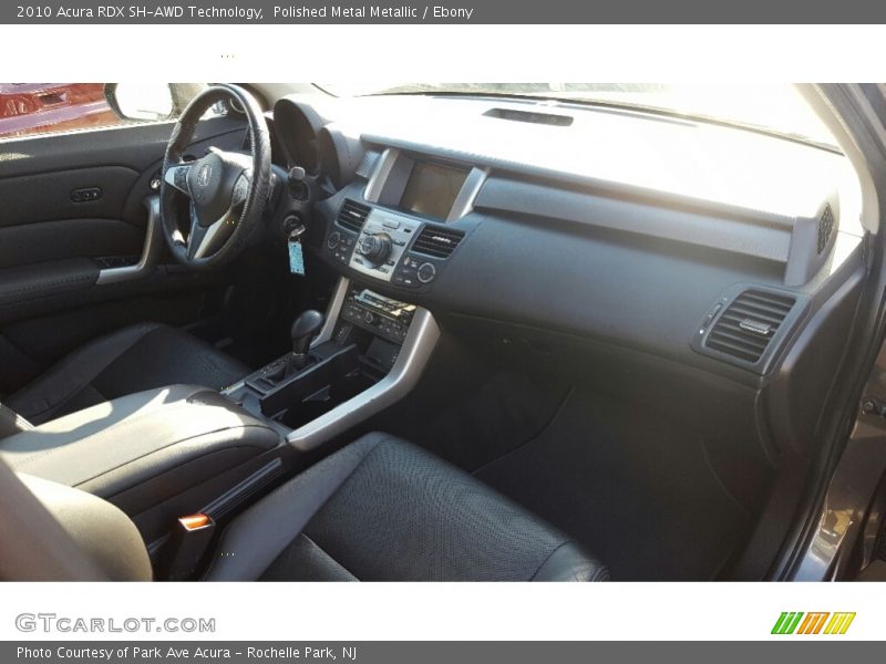Polished Metal Metallic / Ebony 2010 Acura RDX SH-AWD Technology