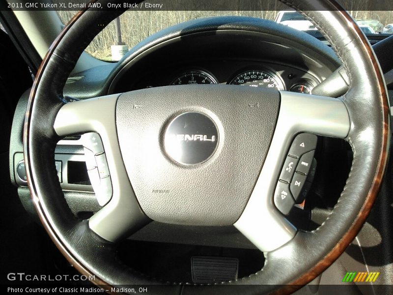 Onyx Black / Ebony 2011 GMC Yukon XL Denali AWD