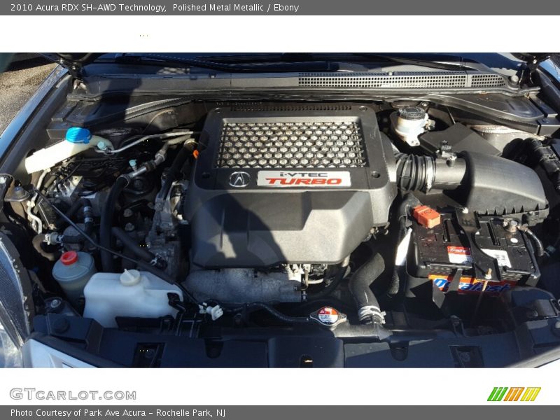 Polished Metal Metallic / Ebony 2010 Acura RDX SH-AWD Technology