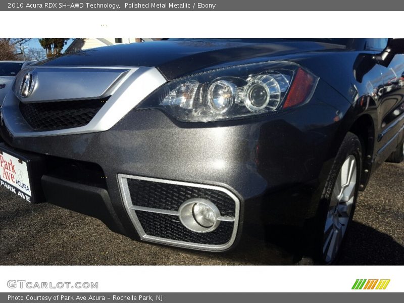 Polished Metal Metallic / Ebony 2010 Acura RDX SH-AWD Technology