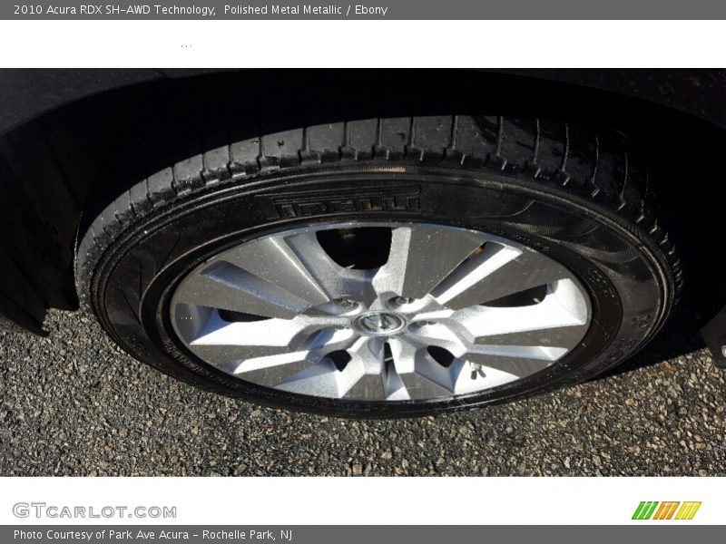 Polished Metal Metallic / Ebony 2010 Acura RDX SH-AWD Technology
