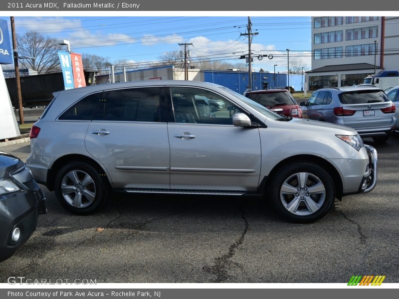 Palladium Metallic / Ebony 2011 Acura MDX